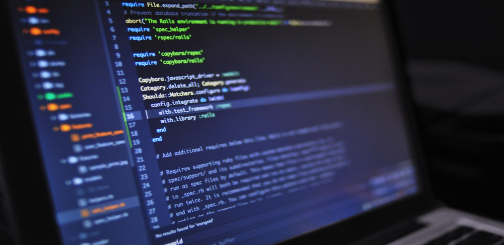 Image of code.