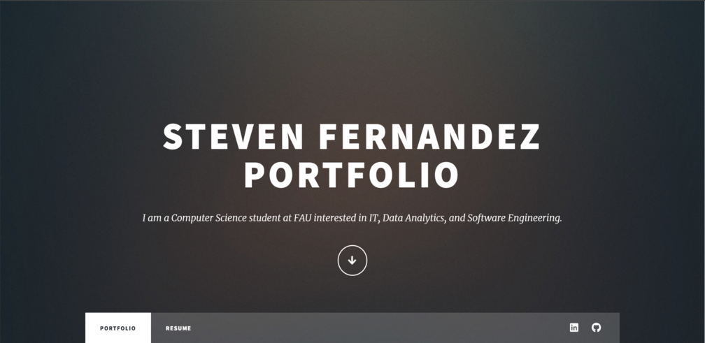 Picture of this Portfolio