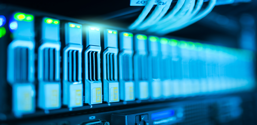 Image of a row of servers.